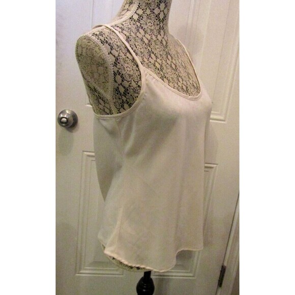 Maven West Cami NWT Nude Camisole Tank Top Adjustable Straps Womens Size L - Picture 7 of 10